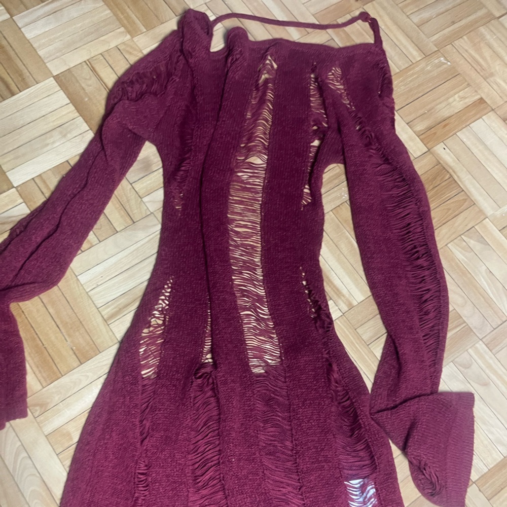 Jaded London red Umbra mini Dress - Picture 2 of 5